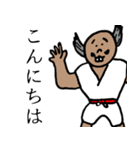 妖怪小豆洗い Lineスタンプ スーパーボブスン
