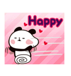 もちもちぱんだ カラフル5 Lineスタンプ アーツプラネット