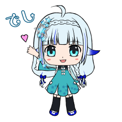 Vtuber 鬼霧シアン ちびキャラスタンプ Lineスタンプ 鬼霧シアン
