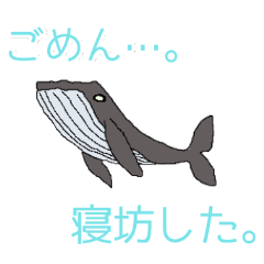 Lineスタンプ イラスト生き物図鑑2 水族館編 前編 24種類 1円