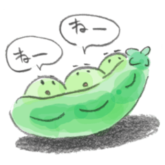 さやえんどう Lineスタンプ Seyo