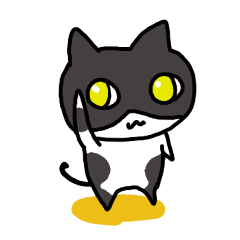 はちわれ猫さんスタンプ 2 Lineスタンプ ちょびひげエトワール