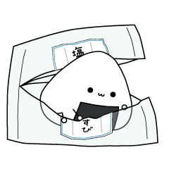 とびだせ おにぎりさん Lineスタンプ 株 ツナマヨ
