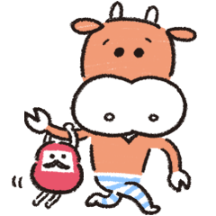 しましまタイツのモウモウ Lineスタンプ マイプリント