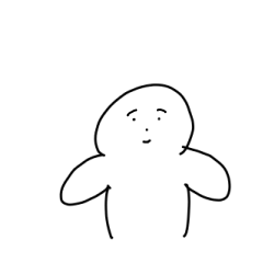 雑でシンプルだけどかわいいスタンプ Lineスタンプ K