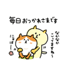 ゆるゆるニャンコの気づかいメッセージ（個別スタンプ：2）