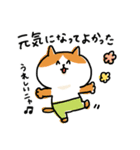 ゆるゆるニャンコの気づかいメッセージ（個別スタンプ：27）