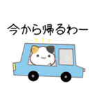 関西弁のみけねことパンダ（個別スタンプ：22）