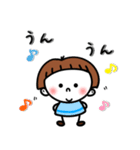 おかっぱちゃんと友達 【敬語】（個別スタンプ：7）