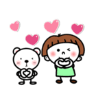 おかっぱちゃんと友達 【敬語】（個別スタンプ：20）