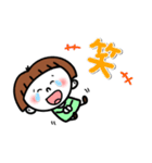 おかっぱちゃんと友達 【敬語】（個別スタンプ：33）