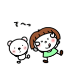 おかっぱちゃんと友達 【敬語】（個別スタンプ：36）