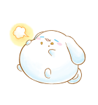 シナモロール ぷくぷく♪（個別スタンプ：8）