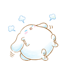 シナモロール ぷくぷく♪（個別スタンプ：33）