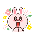 背景が動く BROWN（個別スタンプ：6）