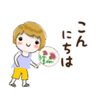 普通に大人女子ますます暑い（真夏編)（個別スタンプ：3）