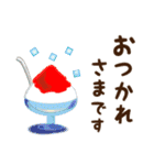 普通に大人女子ますます暑い（真夏編)（個別スタンプ：11）