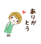 普通に大人女子ますます暑い（真夏編)（個別スタンプ：22）