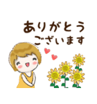 普通に大人女子ますます暑い（真夏編)（個別スタンプ：24）