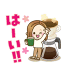 大人女子の日常【丁寧ことば】（個別スタンプ：4）
