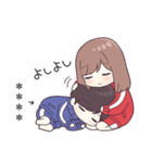 ジャージちゃん10.5（カスタム）（個別スタンプ：22）