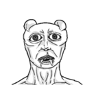 唾をまき散らす動物たち（個別スタンプ：36）