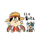 シュールに動く！チョッパーたち*ONE PIECE（個別スタンプ：16）