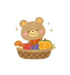大人かわいい絵本風4★秋（個別スタンプ：20）