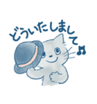 猫好き大人女子のためのスタンプ（個別スタンプ：3）