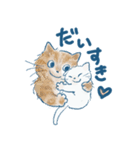 猫好き大人女子のためのスタンプ（個別スタンプ：40）