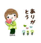 普通に大人女子秋から冬の始まり（秋冬編)（個別スタンプ：9）