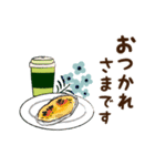 普通に大人女子秋から冬の始まり（秋冬編)（個別スタンプ：13）