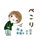 普通に大人女子秋から冬の始まり（秋冬編)（個別スタンプ：26）