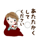 普通に大人女子秋から冬の始まり（秋冬編)（個別スタンプ：33）