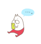 ねこタイツのゆるい相槌（個別スタンプ：8）