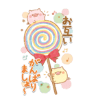 BIGなスイーツ★大人かわいい子ブタ（個別スタンプ：26）