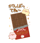 BIGなスイーツ★大人かわいい子ブタ（個別スタンプ：27）