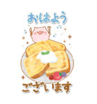 BIGなスイーツ★大人かわいい子ブタ（個別スタンプ：34）