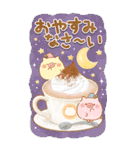 BIGなスイーツ★大人かわいい子ブタ（個別スタンプ：35）