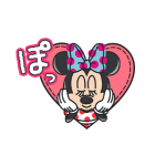 ミニーマウス（ポジティブ！）（個別スタンプ：15）