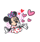 ミニーマウス（ポジティブ！）（個別スタンプ：20）