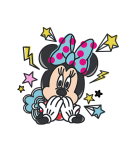 ミニーマウス（ポジティブ！）（個別スタンプ：31）