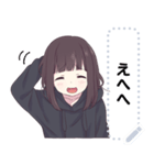 くるみちゃん。メッセージスタンプ1（個別スタンプ：5）
