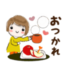 普通に大人女子 爽やか秋の始まり（秋編)（個別スタンプ：9）