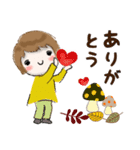 普通に大人女子 爽やか秋の始まり（秋編)（個別スタンプ：13）