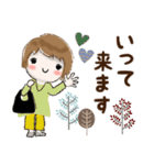 普通に大人女子 爽やか秋の始まり（秋編)（個別スタンプ：27）