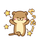 コツメカワウソ♡毎日花と気持ち（個別スタンプ：27）