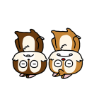 にしむらゆうじ画♪チップとデール（個別スタンプ：14）