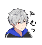 無口男子4（個別スタンプ：7）