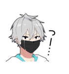無口男子4（個別スタンプ：38）
